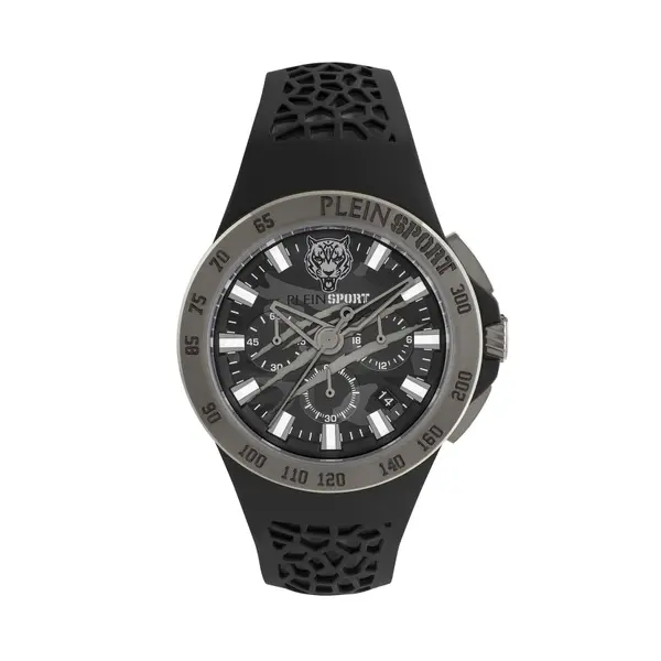 Plein Sport Sat Plein Sport Thunderstorm Chrono PSABA0123 Crna