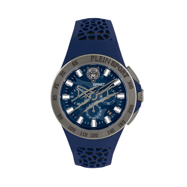 Plein Sport Sat Plein Sport Thunderstorm Chrono PSABA0223 Blue Camo