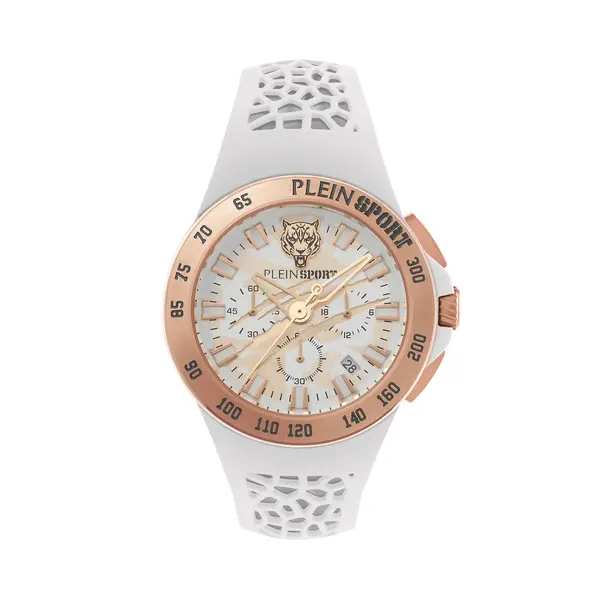 Plein Sport Sat Plein Sport Thunderstorm Chrono PSABA0723 Srebrna