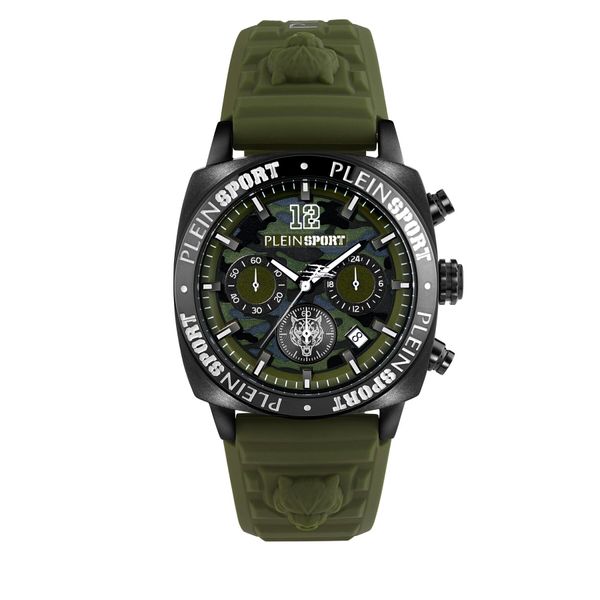 Plein Sport Sat Plein Sport Wildcat PSGBA0223 Green Camo