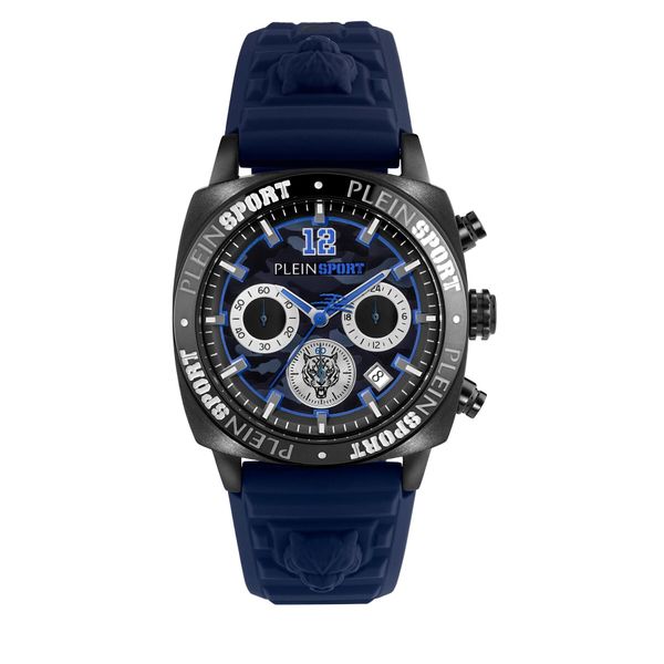 Plein Sport Sat Plein Sport Wildcat PSGBA0323 Blue Camo
