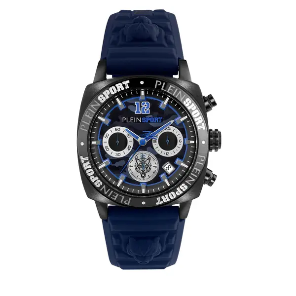 Plein Sport Sat Plein Sport Wildcat PSGBA0323 Tamnoplava