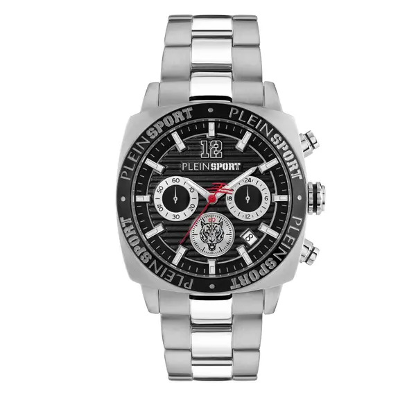 Plein Sport Sat Plein Sport Wildcat PSGBA1123 Srebrna