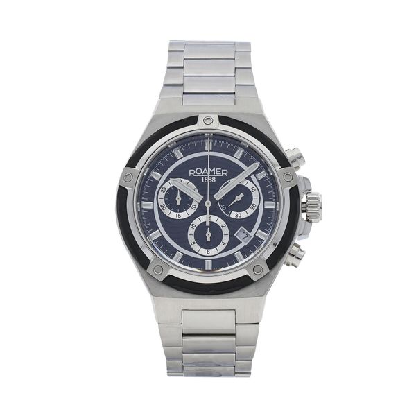 Roamer Sat Roamer Tempomaster Chrono 221837 41 55 20 Silver