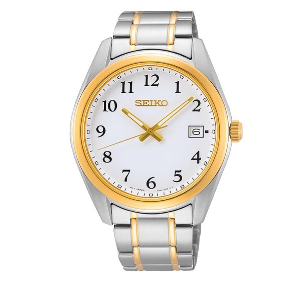 Seiko Sat Seiko Classic Quartz SUR460P1 Gold/Silver