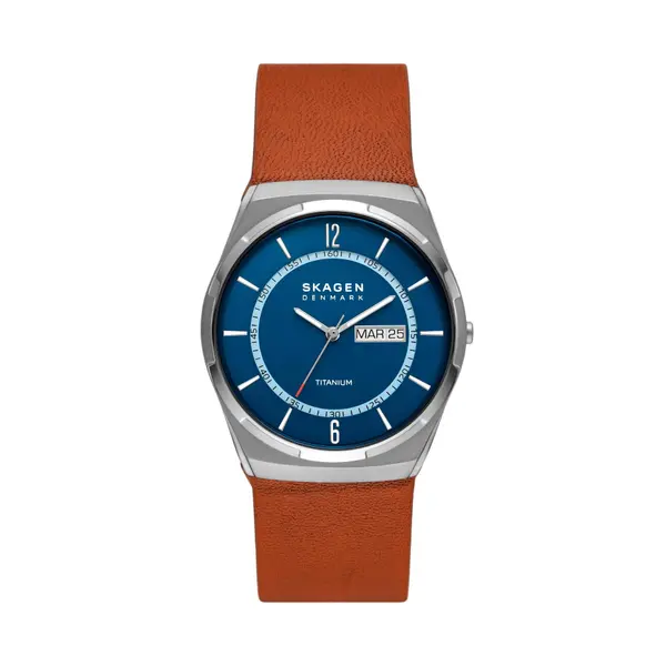 skagen Sat Skagen Melbye Titanium SKW6906 Smeđa