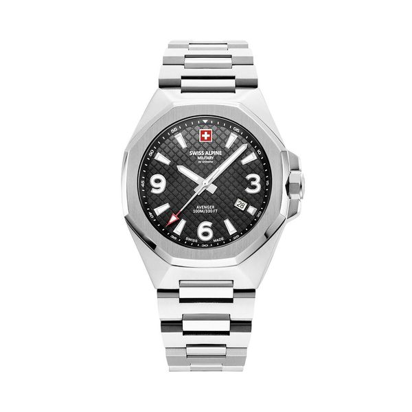 Swiss Alpine Military Sat Swiss Alpine Military 7005.1137 Silver/Black