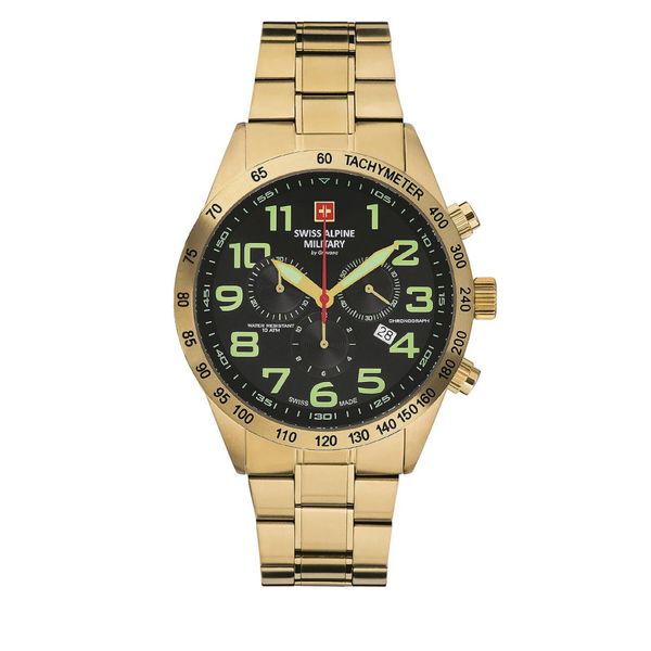 Swiss Alpine Military Sat Swiss Alpine Military 7047.9114 Black/Gold/Gold