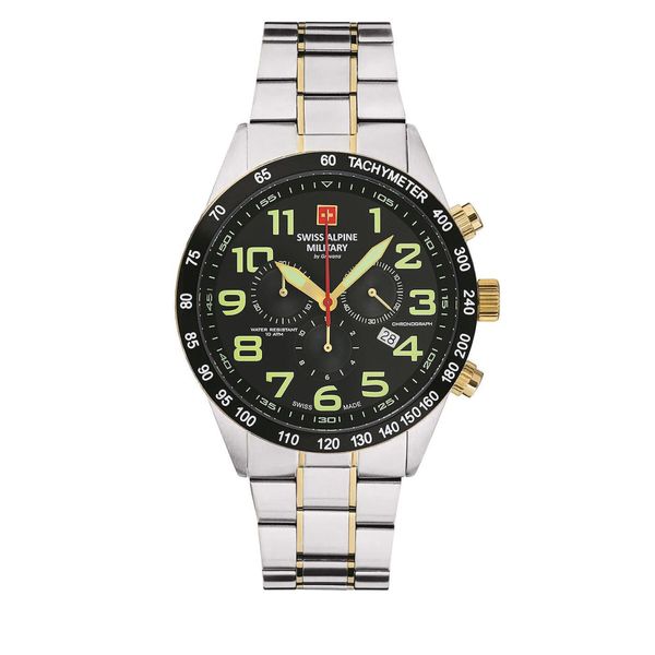 Swiss Alpine Military Sat Swiss Alpine Military 7047.9147 Silver/Black