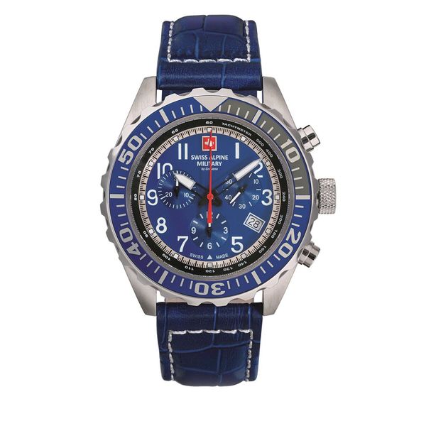 Swiss Alpine Military Sat Swiss Alpine Military 7076.9535 Black/Silver/Blue