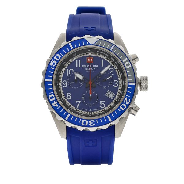 Swiss Alpine Military Sat Swiss Alpine Military 7076.9835 Blue/Silver/Blue