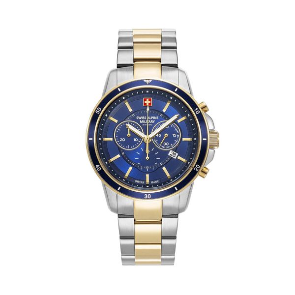 Swiss Alpine Military Sat Swiss Alpine Military 7089.9145 Silver/Gold