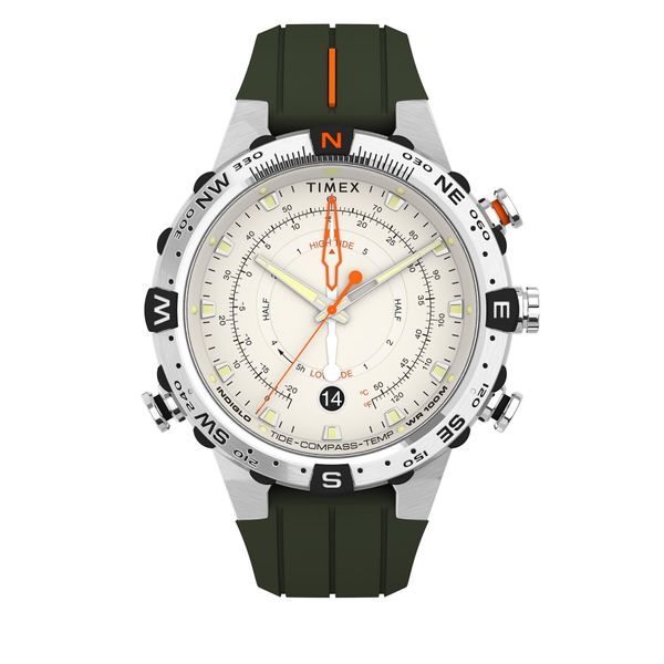Timex Sat Timex Expedition TW2V22200 Green/Silver