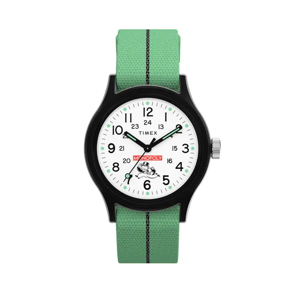 Timex Sat Timex Lab Collab TW2Y47100 Zelena