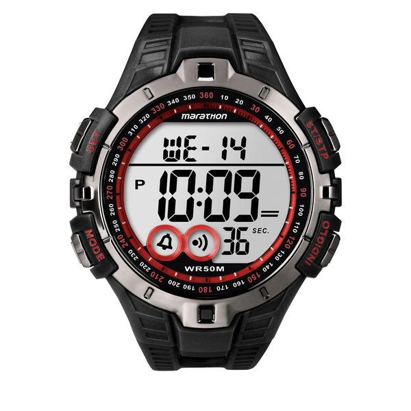Timex Sat Timex Marathon T5K423 Black/Grey