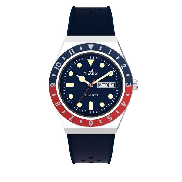 Timex Sat Timex Q Reissue TW2V32100 Navy/Silver