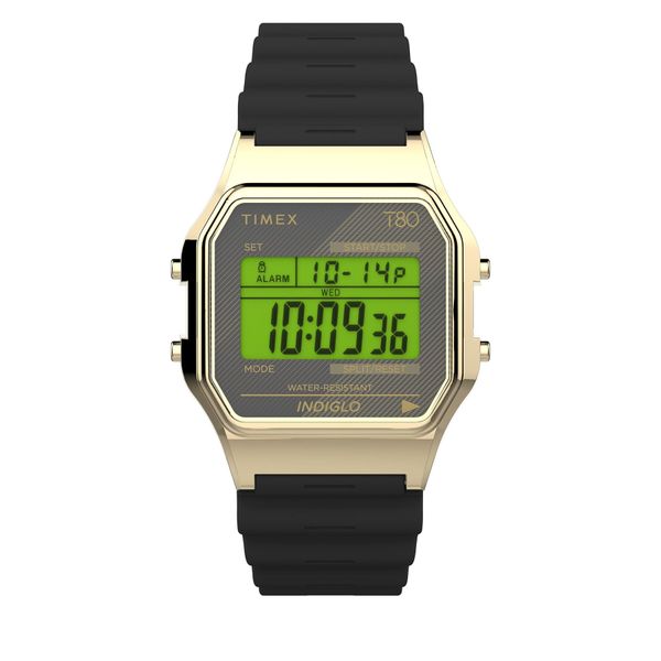 Timex Sat Timex T80 TW2V41000 Black/Gold