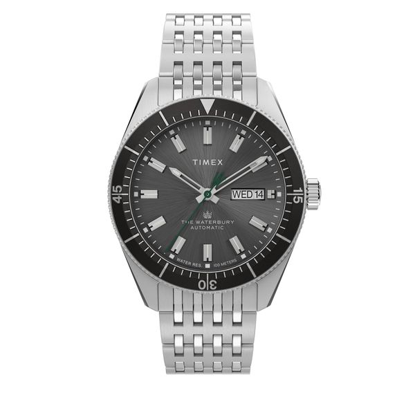 Timex Sat Timex Waterbury Dive Automatic TW2V24900 Silver/Black
