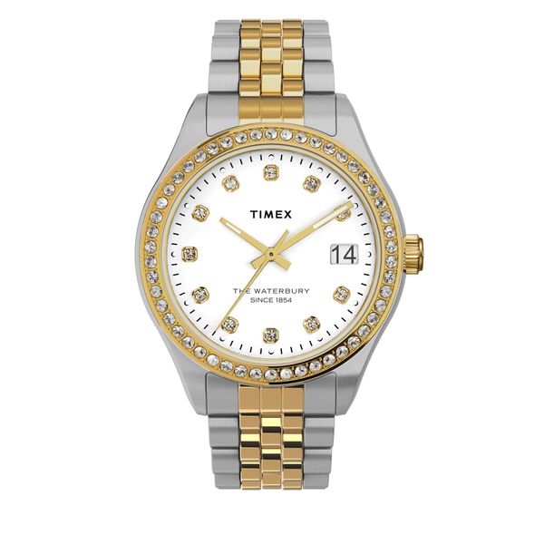Timex Sat Timex Waterbury Legacy TW2U53900 Gold/Silver