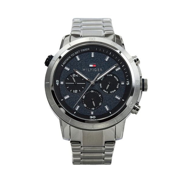Tommy Hilfiger Sat Tommy Hilfiger Troy 1792104 Silver/Navy
