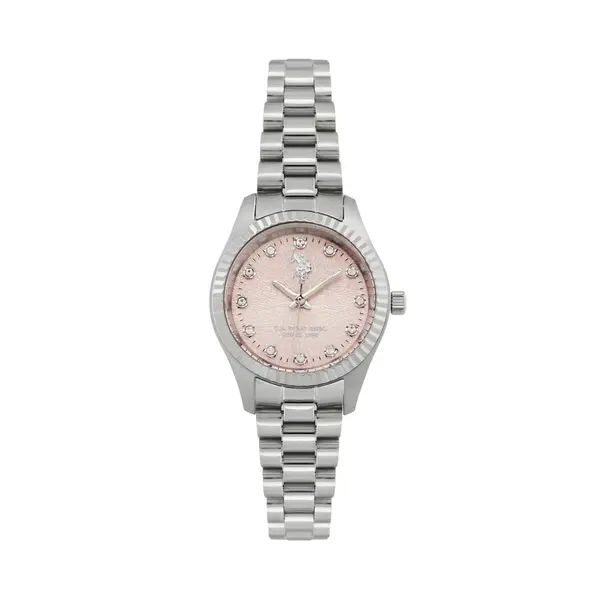 U.S. Polo Assn. Sat U.S. Polo Assn. Grace USP8495PK Srebrna