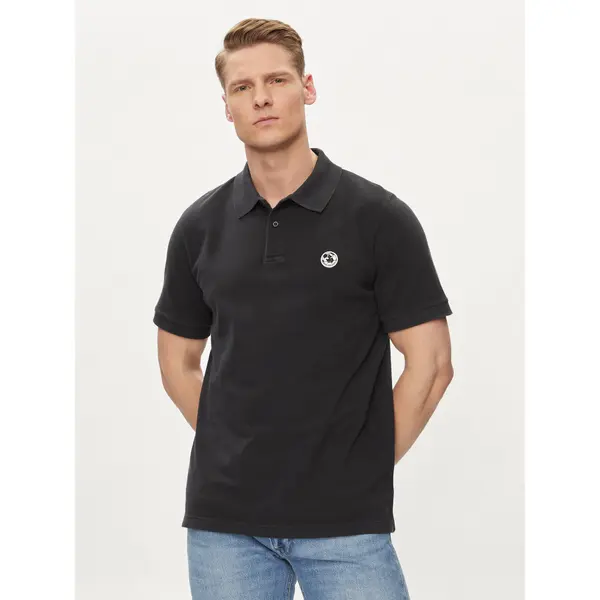 Save The Duck Save The Duck Polo Ovidio DR1213M-BATE18 Crna Regular Fit