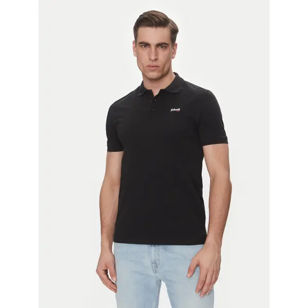 Schott NYC Schott NYC Polo PSCASUAL Crna Regular Fit