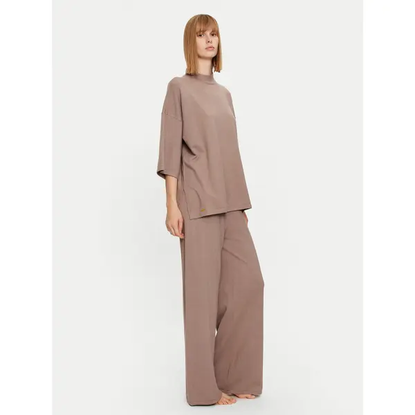Selmark Selmark Pidžama Tricot P7776 Bež Regular Fit