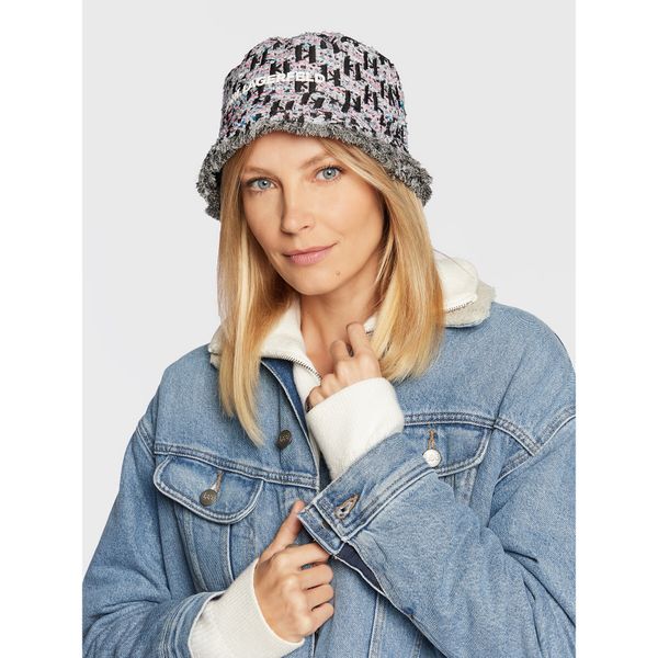KARL LAGERFELD Šešir KARL LAGERFELD Essential Boucle Bucket 225W3406 Blue Multi 932