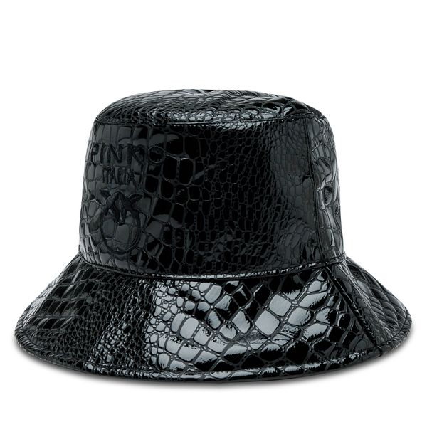 Pinko Šešir Pinko Bucket Bios Buckle Hat AI 23-24 PPRE 101819 A165 Black Z99