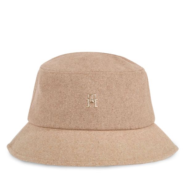Tommy Hilfiger Šešir Tommy Hilfiger Limitless Chic Bucket Hat AW0AW15295 Bež