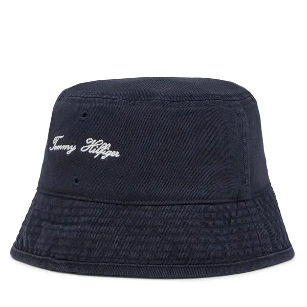 Tommy Hilfiger Šešir Tommy Hilfiger Seasonal Flag Bucket AM0AM13384 Tamnoplava