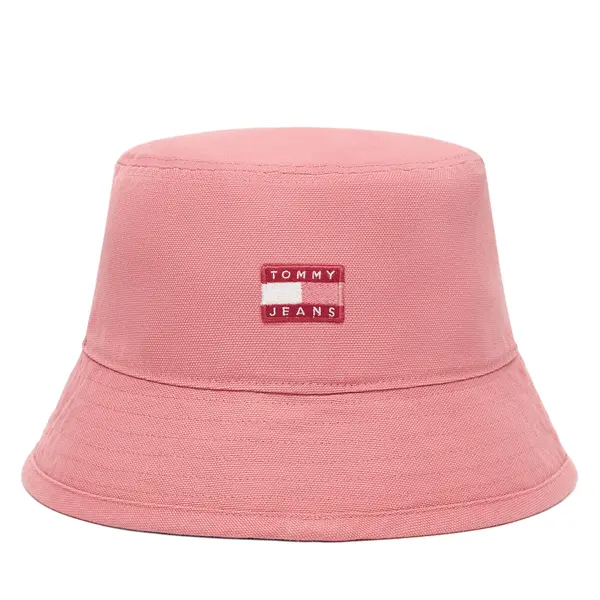 Tommy Jeans Šešir Tommy Jeans Heritage Bucket AW0AW17581 Ružičasta
