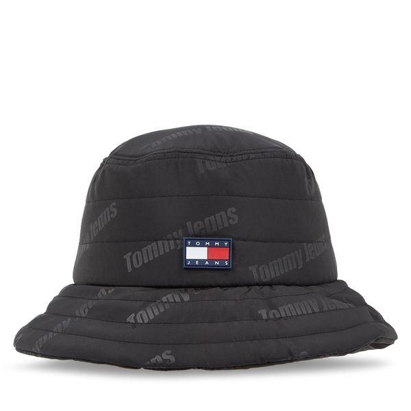 Tommy Jeans Šešir Tommy Jeans Tjw Skater Girl Padded Bucket AW0AW15655 Black BDS
