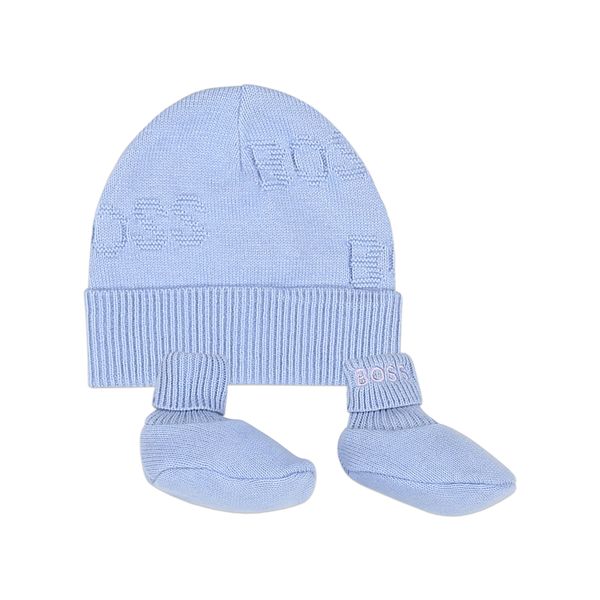 Boss Set kapa i čarape Boss J98421 Pale Blue 771