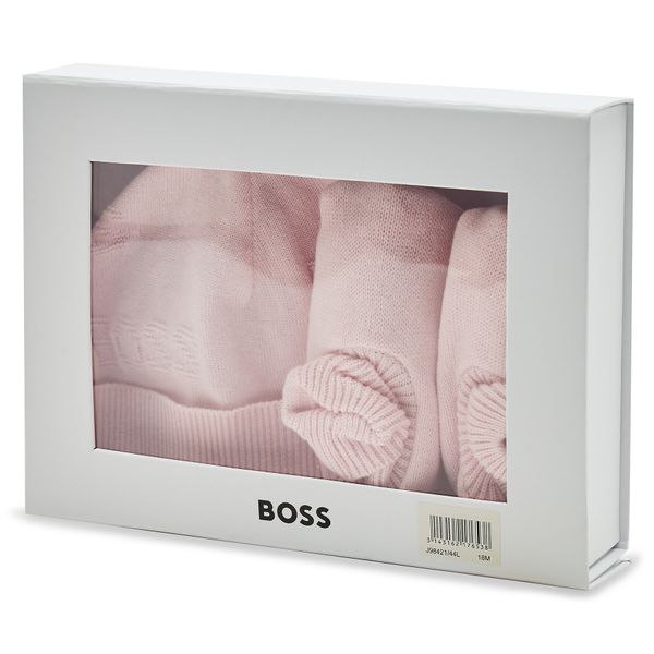 Boss Set kapa i čarape Boss J98421 Pink Pale 44L