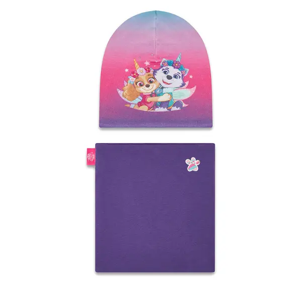 Paw Patrol Set kapa i okrugli šal Paw Patrol CEO-ACCCS-AW25-316PAW Ljubičasta