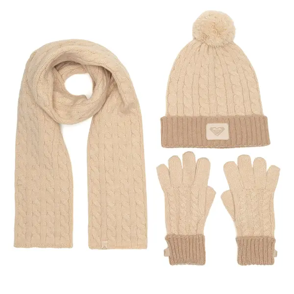 Roxy Set kapa, šal i rukavice Roxy RX-KF-001-AW24 Bež