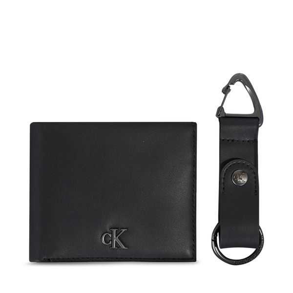 Calvin Klein Jeans Set novčanik i privjesak Calvin Klein Jeans Gifting Bifold/Keyfob K50K511201 Black BDS