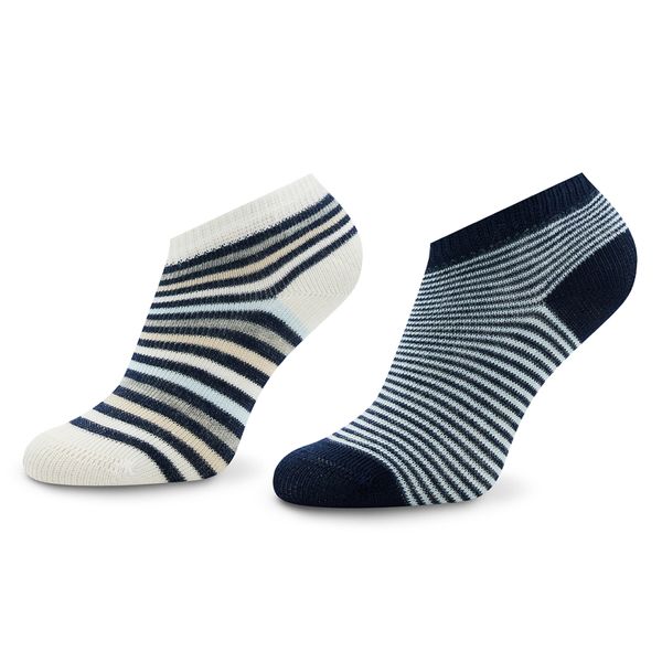 United Colors Of Benetton Set od 2 para dječjih niskih čarapa United Colors Of Benetton 6AO30701O 901 Tamnoplava