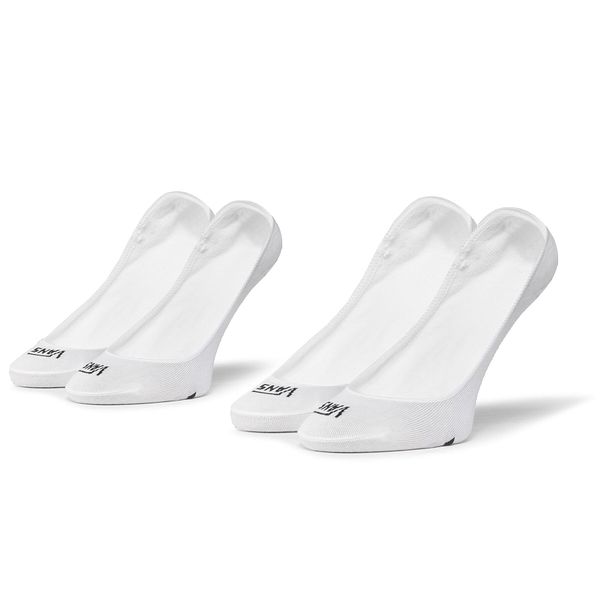 Vans Set od 2 para dječjih niskih čarapa Vans Girly No Show VN0A33TIYB21 r.31.5-36 White/Black