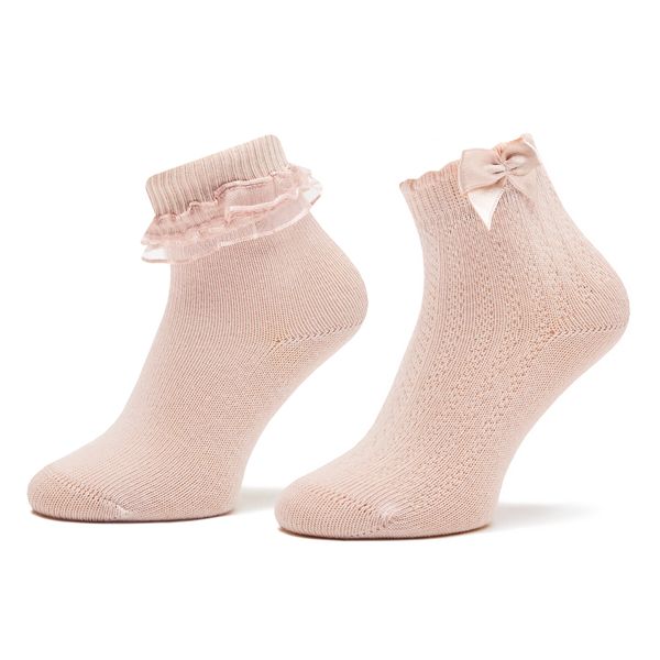 United Colors Of Benetton Set od 2 para dječjih visokih čarapa United Colors Of Benetton 6AO30701P 9V5 Ružičasta
