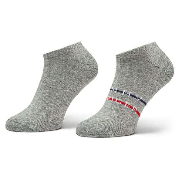 Tommy Hilfiger Set od 2 para muških čarapa Tommy Hilfiger 701222188 Mid Grey Melange 002