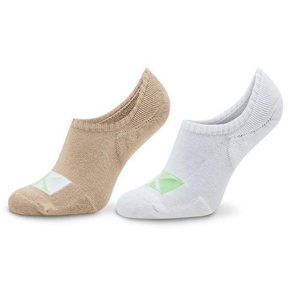 Calvin Klein Jeans Set od 2 para muških niskih čarapa Calvin Klein Jeans 701223261 Lime 003