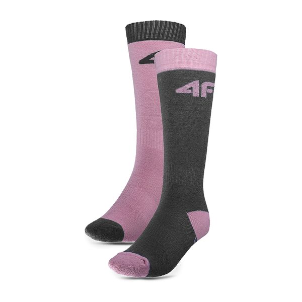 4F Set od 2 para skijaških čarapa 4F 4FJWAW23UFSOF116 92S
