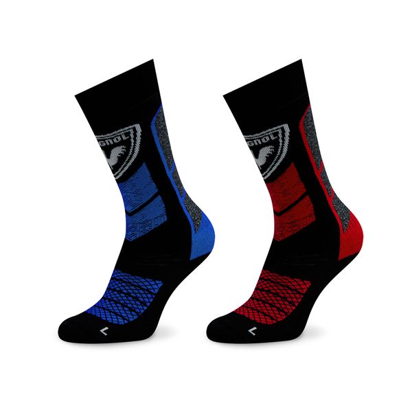 Rossignol Set od 2 para skijaških čarapa Rossignol Jr Termotech 2P RLMYX02 Black