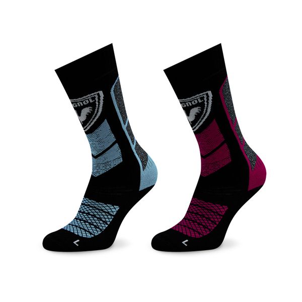 Rossignol Set od 2 para skijaških čarapa Rossignol Termotech 2P RLMWX05 Black