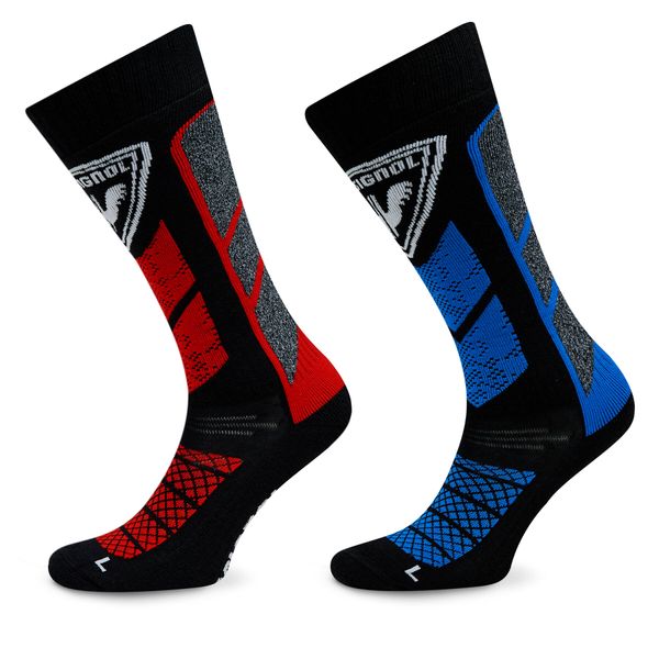 Rossignol Set od 2 para skijaških čarapa Rossignol Thermotech 2P RLMMX04 Crna