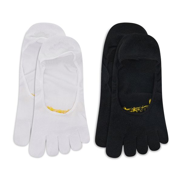 Vibram Fivefingers Set od 2 para unisex niskih čarapa Vibram Fivefingers Ghost S15G12P Bijela
