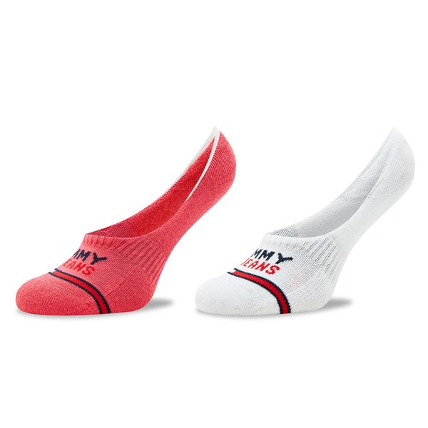 Tommy Jeans Set od 2 para ženskih niskih čarapa Tommy Jeans 701218959 Pink 009